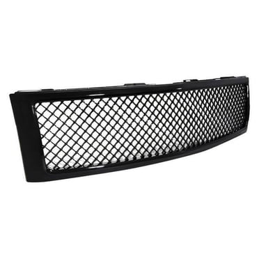 Spec D Tuning HG-SIV07JM-JL Gloss Black Mesh Main Grille for 2007-2013 Chevy Silverado 1500