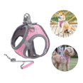 thumbnail image 1 of Small Dog Harness, Puppy Harness, Soft Dog Harness And Leash Set With A Reflective Collar, 1 of 1