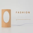 thumbnail image 4 of Fridja Small Night Lights Bedside Table Lamps Minimalist Solid Wood Table Lamp Bedside, 4 of 9