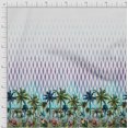 thumbnail image 2 of oneOone Cotton Cambric Fabric Geometric|Tree & Floral Panel Printed Fabric 1 Yard 56 Inch Wide, 2 of 3