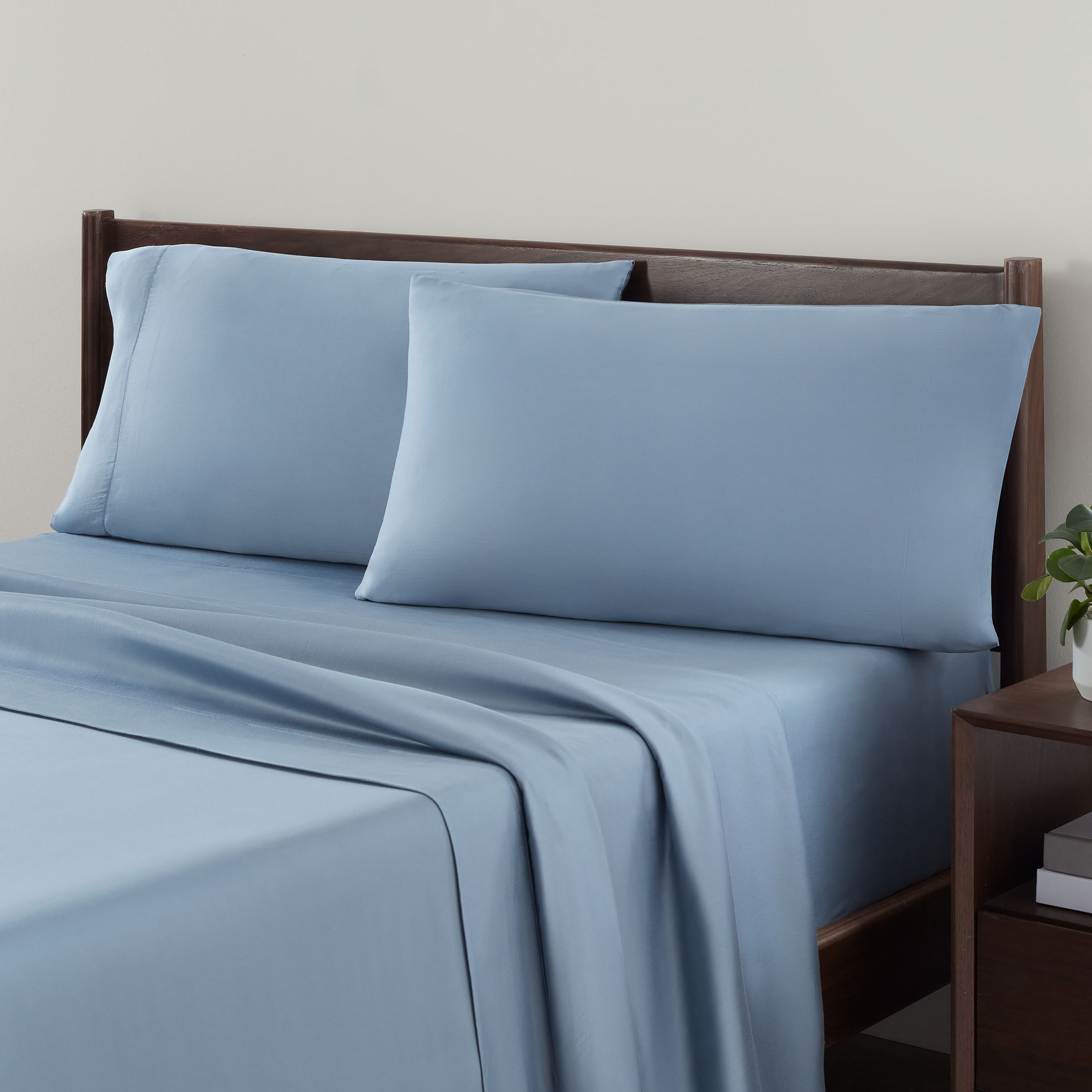 Allswell 300 Contexture doux et soyeux 4 pièces viscose de bambou Ensemble de draps