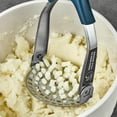 thumbnail image 2 of Thyme & Table Stainless Steel Potato Masher, Blue, 2 of 5