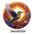 thumbnail image 1 of Meitianfacai Wooden Bird Puzzle, Unique Puzzle For Adults, Bird Design Puzzle, Wooden Puzzle, Bird Round Wooden Puzzle Gift, Home Games And Decoration, 1 of 1