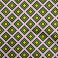thumbnail image 1 of oneOone Tissu Popeline de Coton Vert Tissu Géométrique pour Robe Tissu Imprimé au Mètre 56 Pouces de Large, 1 of 4