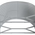 thumbnail image 3 of vidaXL Garden Raised Bed Powder-coated Steel 175x100x68 cm Grey, 3 of 4