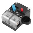 thumbnail image 2 of Circuit Breaker Trolling Motor 12-24V Auto Car Marine Boat Bike Stereo Audio Inline Fuse Holder, 2 of 8