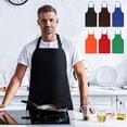 thumbnail image 1 of Iumwxz Apron for Women Aprons for Women with Pockets Mens Apron Chef Apron Cleaning Experiments Long Life Kitchen Apron for Men Chef Apron Green Up to 45% Off, 1 of 7