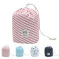 thumbnail image 2 of Drawstring Makeup Bag Portable Travel Storage Bag Cosmetic Organizer for Women, 2 of 9