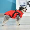 thumbnail image 3 of Warm Dog Jacket  Snowproof Windproof Waterproof Dog Winter Coat for Cold Weather - Soft Fleece Lining and Warm Thick Padded Dog Snow Coat for Puppy Small Medium Large Dogs, 3 of 7