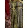 thumbnail image 1 of The Bridal Floral Beaded Embroidered Palestinian Kaftan Thobe, 1 of 4