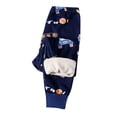 thumbnail image 1 of Pantalon de Jogging d'Hiver Doublé Sherpa pour Garçons et Filles Unisexe Bleu, 1 of 2