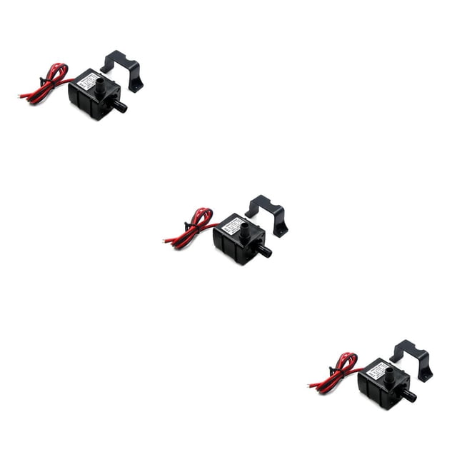 relayinert DC 12V Water Cooling Pump Waterproof Brushless Pumps Modification Type 1 3Set