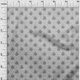 thumbnail image 2 of oneOone Georgette Viscose Fabric Floral Block Print Fabric By The Yard 42 Inch Wide, 2 of 4