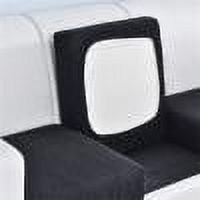 Dvkptbk Cushion Sofa Seat Cover Tightly Wrapped Protection Fiber Living Room for Home Room Decorations