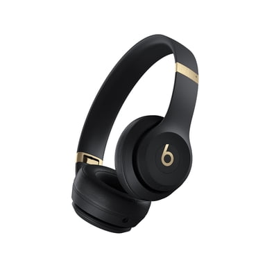 Remis à Neuf Beats Solo 4 - Écouteurs Supra-Auriculaires Sans Fil Bluetooth, Compatibles Apple et Android, jusqu'à 50 Heures d'Autonomie - Noir et Or