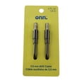 thumbnail image 2 of Onn. 6 ft./1.8 m 3.5 mm AUX Cable, 2 of 5