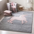thumbnail image 1 of Safavieh Carousel Kids Dalach Unicorn Area Rug, 1 of 9