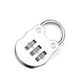 thumbnail image 1 of Shackle Combination Lock, Simple Operation Zinc Alloy Portable Durable Digit Outdoor   For Traveller For Travel Black,Silver Gray,Blue, 1 of 1