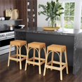 thumbnail image 2 of Butler Specialty Company Robias Tabouret de Bar Rectangulaire en Rotin 30 Pouces - Naturel, 2 of 8