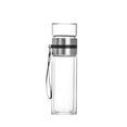 thumbnail image 2 of Rvkxad Bouteille d'Eau en Verre à Double Paroi avec Infuseur, Tasse de Séparation du Thé Résistante à la Chaleur, Bouteille à Thé, Bouteille avec Infuseur, 2 of 6