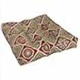 thumbnail image 3 of 19-inch Squared Spun Polyester Tufted Dining Chair Cushion (Set of Two) - Haliwell Multi, 3 of 4