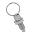 thumbnail image 3 of Qualitchoice Index Plunger With Ring Pull Spring Loaded Lock Pin Ring Pull Index Plunger M16-8 Stainless Steel, 3 of 8