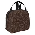 thumbnail image 2 of Easygdp Autumn Brown Plants for Lunch Bag for Work Large Lnsulated Lunch Bag,Leakproof Lunch Box, 2 of 8