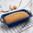 thumbnail image 3 of To encounter 31 Pieces Silicone Baking Pans Set, Nonstick Bakeware Sets, BPA Free Silicone Molds, with Metal Reinforced Frame More Strength, Navy Blue, 3 of 9