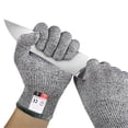thumbnail image 2 of Security Protection Anti-Cut Gloves Cut Proof Stab Resistant Stainless Steel Wire Metal Mesh Butcher Cut-Resistant Work Gloves ,Superior Grip, 2 of 6