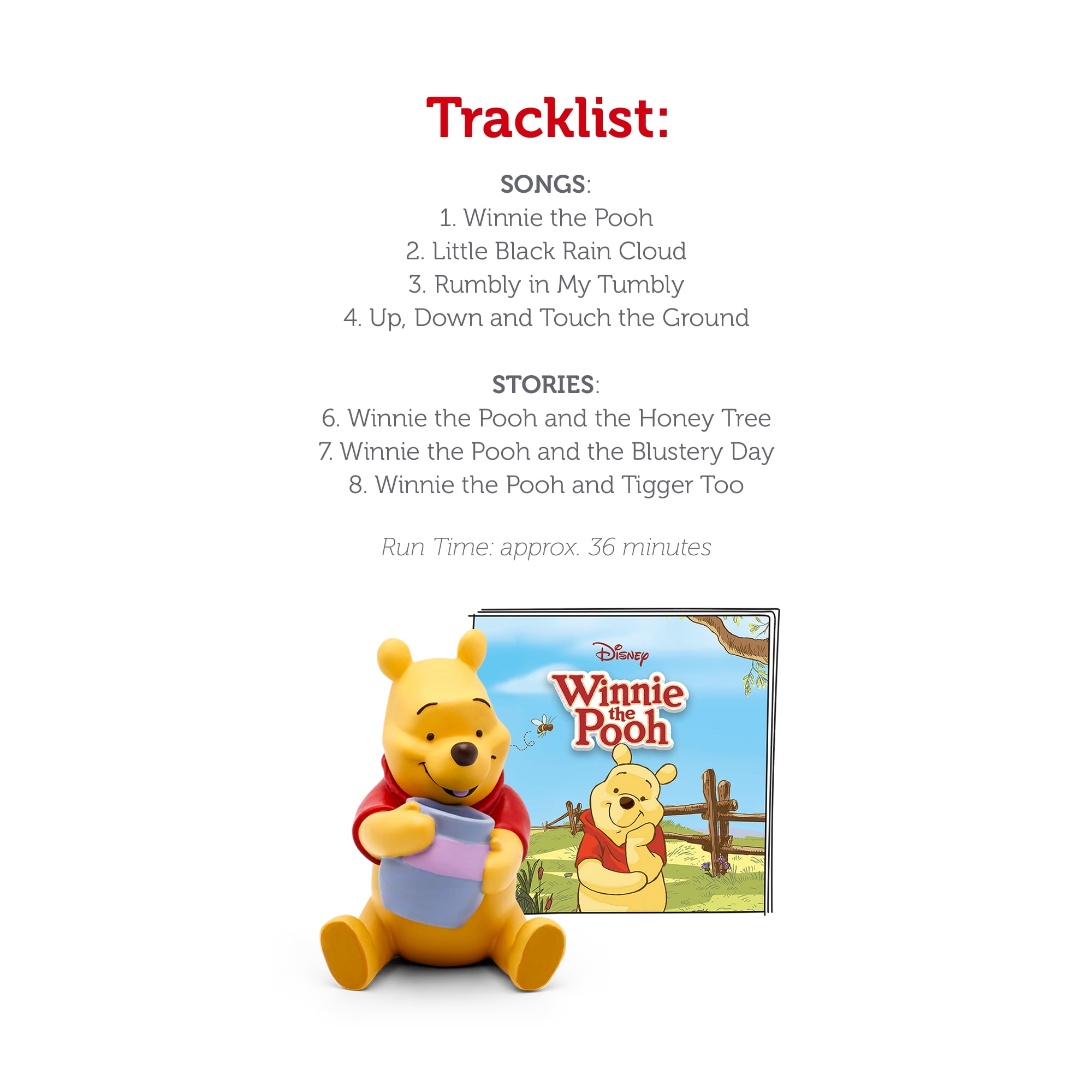 tonies Disney Tonies Bundle – Winnie the Pooh, The Lion King, Mickey Mouse (English)