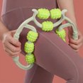 thumbnail image 3 of Rouleau Musculaire pour Jambes à Neuf Roues / Outil de Massage des Tissus Profonds / Dispositif Portable de Récupération Musculaire / Aide à la Relaxation avant et après l'Entraînement / Construction Durable / Mise en Forme des Athlètes, 3 of 5