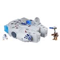 thumbnail image 2 of Star Wars Galactic Heroes de Playskool - Faucon Millenium 2 en 1, 2 of 3