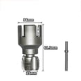 thumbnail image 1 of Pvc Pipe Internal Thread Cutting Machine, Pvc Water Pipe Thread Hole Opener, Double Head Drill Bit And Manual tool, Sanitary Accessories, 1 of 2