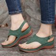 thumbnail image 1 of XZNGL Pantoufles pour Femmes Pantoufles Sandales de Plage Femmes Sandales de Plage Talon Compensé Sandales de Plage Décontractées Sandales et Pantoufles pour Femmes, 1 of 1