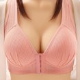 thumbnail image 1 of Qertyioot Women's Solid Color Comfortable Hollow Out Bra Underwear, 1 of 4