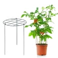 thumbnail image 1 of Heliisoer Peony Support Cage 3Pcs Metal Frame With 3 Legs For Rose Tomato, 1 of 6