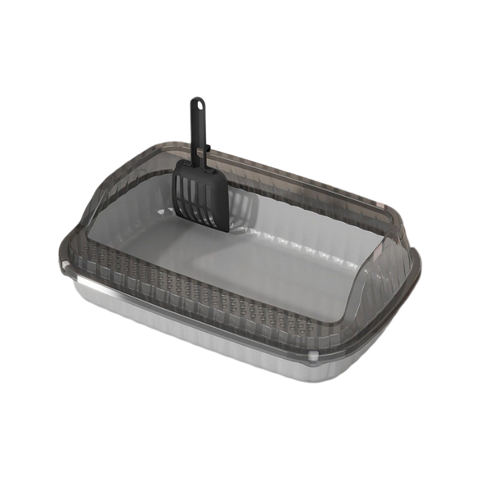 Hig Cat Cat Litter Box Spacious SemiEnclosed High Bar Litter Box with ...