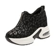 thumbnail image 1 of Fall Increased Sneakers Women Light Luxury Thick-soled Platform Platform Shoes, 1 of 9