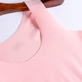thumbnail image 4 of Miqool Lot de 2 Débardeurs pour Femmes Grande Taille en Soie Glacée Rafraîchissante Sans Coutures sous-Vêtement Col Ras du Cou Sans Manches Hauts de Pyjama, 4 of 5