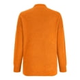 thumbnail image 4 of Timegard Hauts pour Femmes Manches Longues Col en V Tricot Confortable Chandail à Enfiler Automne Hiver Décontracté Ample Chaud Hauts, 4 of 5