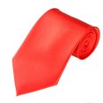 thumbnail image 1 of TopTie Unisex Necktie Solid Color Red Blue Skinny Tie, 1 of 7