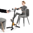 thumbnail image 1 of Costway Folding Pedal Exercise Bike with Adjustable Resistance Full body Home Rehab Machine, 1 of 10