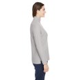 thumbnail image 3 of Core 365 Ladies' Fusion ChromaSoftâ„¢ Pique Quarter-Zip CE405W, 3 of 3
