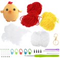 thumbnail image 1 of Animals Crochet Craft Art Tool Crochet Kit Beginners Desk Topper Home Prof M7 W2S6, 1 of 9