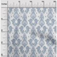 thumbnail image 1 of oneOone Polyester Lycra Fabric Paisley Ikat Decor Fabric Printed BTY 56 Inch Wide, 1 of 4