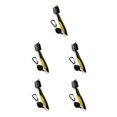 thumbnail image 1 of Ruiboury Golf Club Brush Portable Handheld Replacement Double-sided Ball Shoe Brushes Yellow Lidless 5Set, 1 of 6