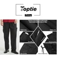 thumbnail image 3 of TOPTIE Men's Black Cargo Style Kitchen Work Chef Pant, Great In Winter, 3 of 8