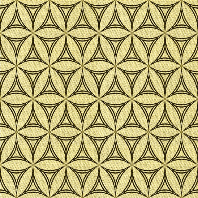 Ahgly Company Tapis d'Intérieur Lavable à la Machine, Carré, Transitionnel, Jaune Moutarde, Tapis de Zone, 6 Pieds Carré