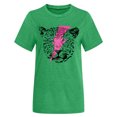 thumbnail image 4 of XZNGL Womens Fashion Solid Short Sleeves Summer O-Neck Short Sleeves Tops T-shirt, 4 of 9