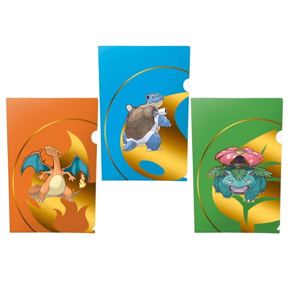 Ultra PRO Charizard, Blastoise, Venusaur Tournament Folios pour Pokemon